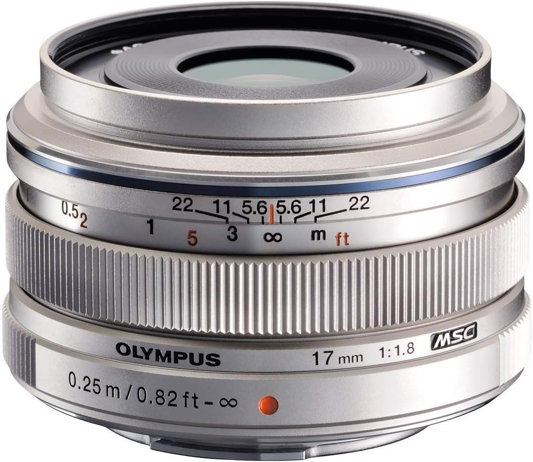 【中古】OLYMPUS オリンパス M.ZUIKO DIGITAL 17mm F1.8 シルバー