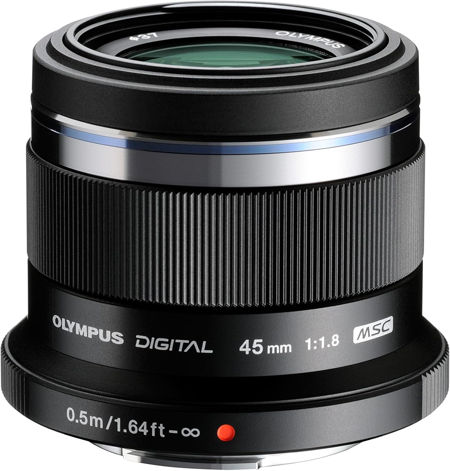 【中古】OLYMPUS オリンパス M.ZUIKO DIGITAL 45mm F1.8 ブラック