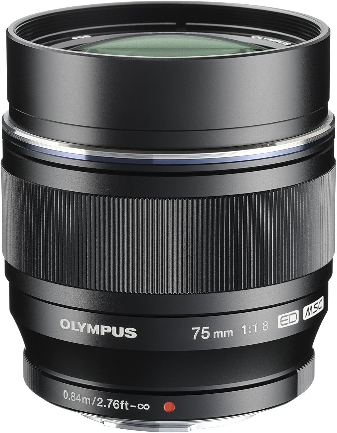 【中古】OLYMPUS オリンパス M.ZUIKO DIGITAL ED 75mm F1.8 ブラック