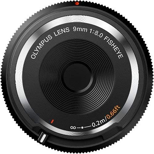 【中古】OLYMPUS オリンパス 9mm F8 フィッシュアイボディーキャップレンズ BCL-0980 ブラック