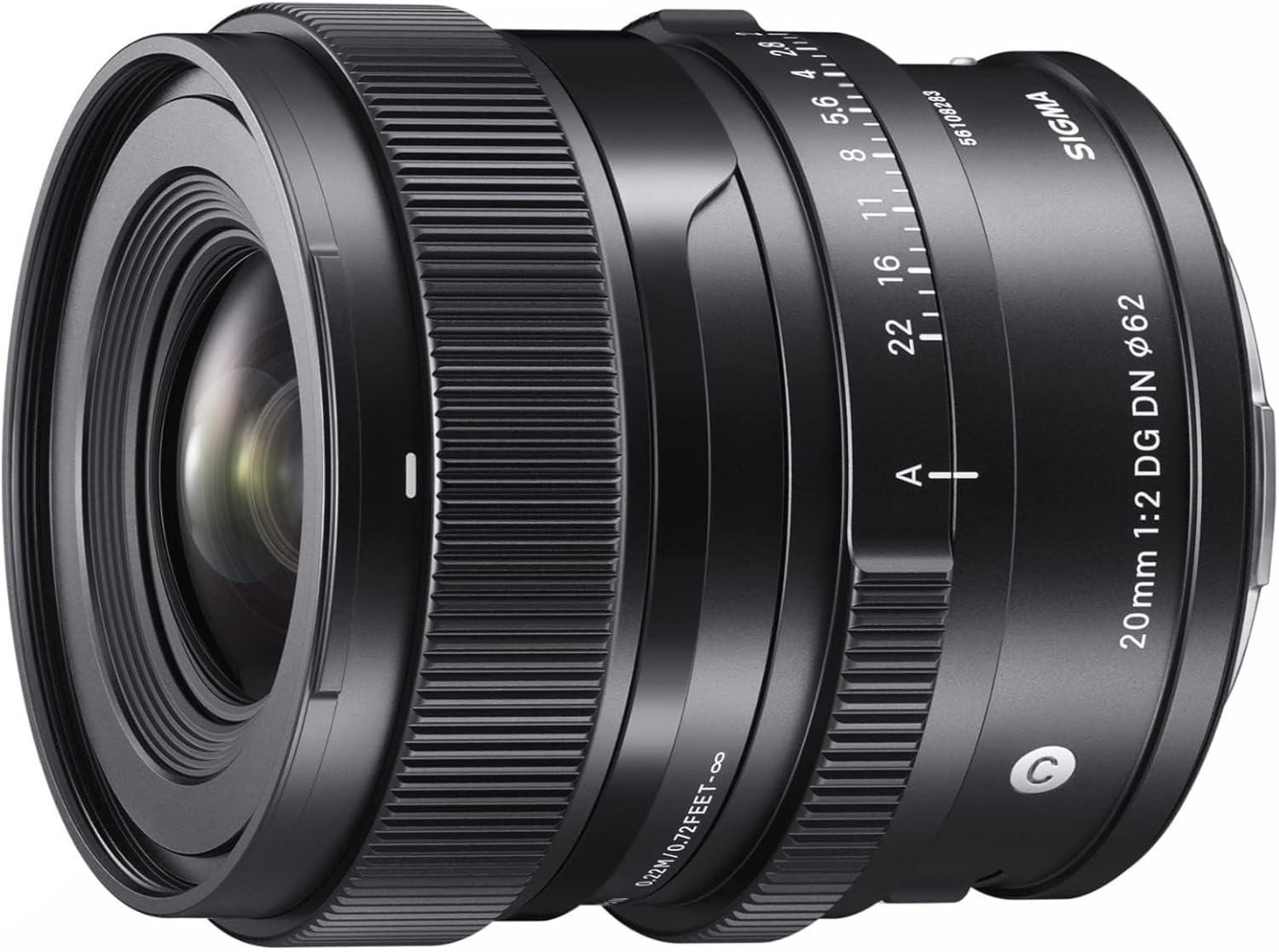 【中古】SIGMA シグマ 20mm F2 DG DN Contemporary Lマウント用