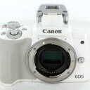 【中古】キヤノン Canon EOS kiss M ホワイト EF-M15-45 セット
