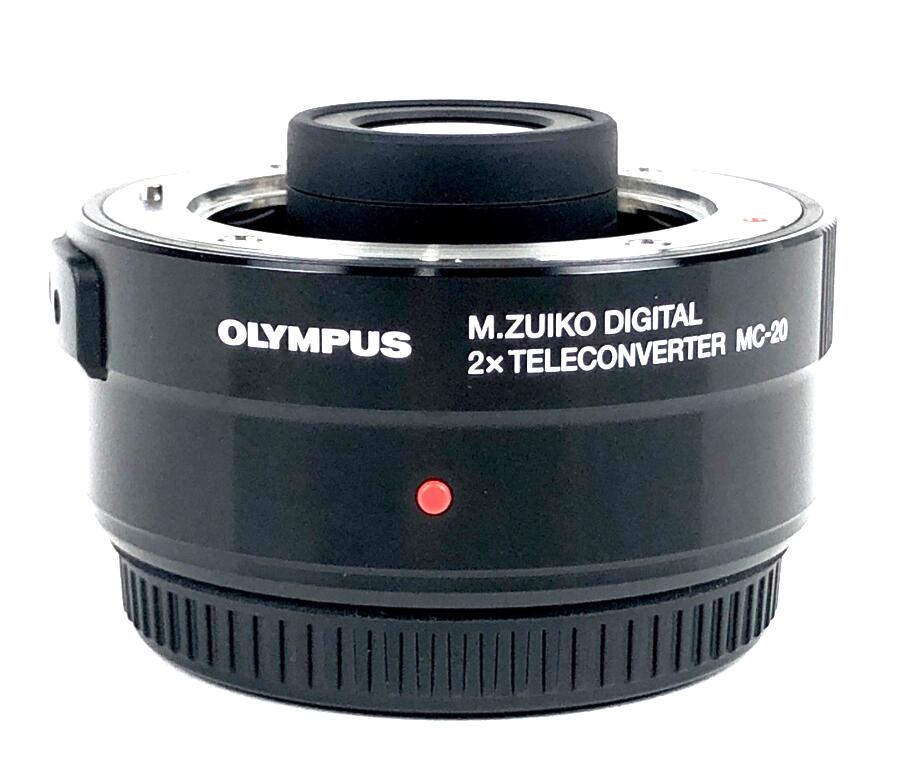 【中古】Olympus オリンパス M.ZUIKO DIGITAL 2倍 テレコンバーター MC-20