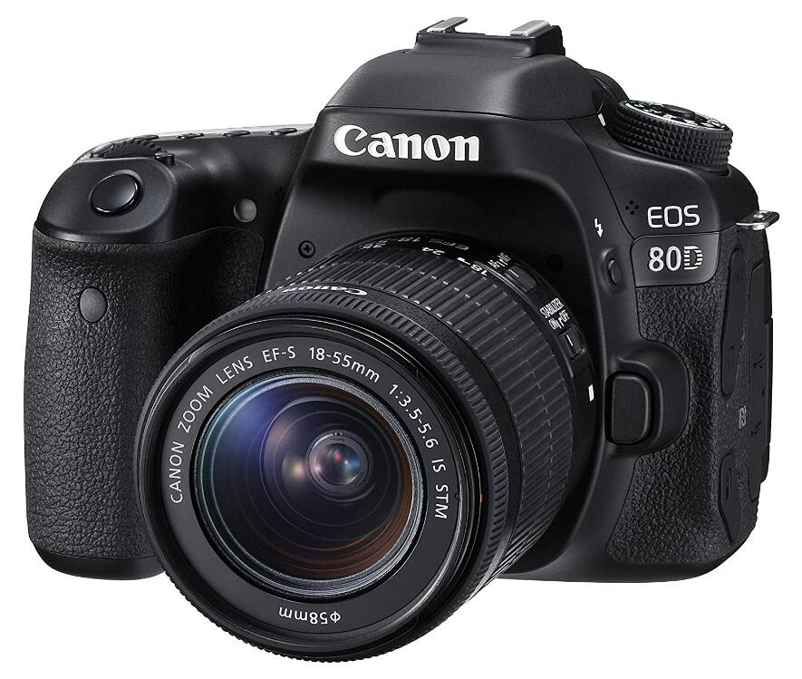 【中古】Canon キヤノン EOS 80D EF-S18-55 IS STM レンズキット