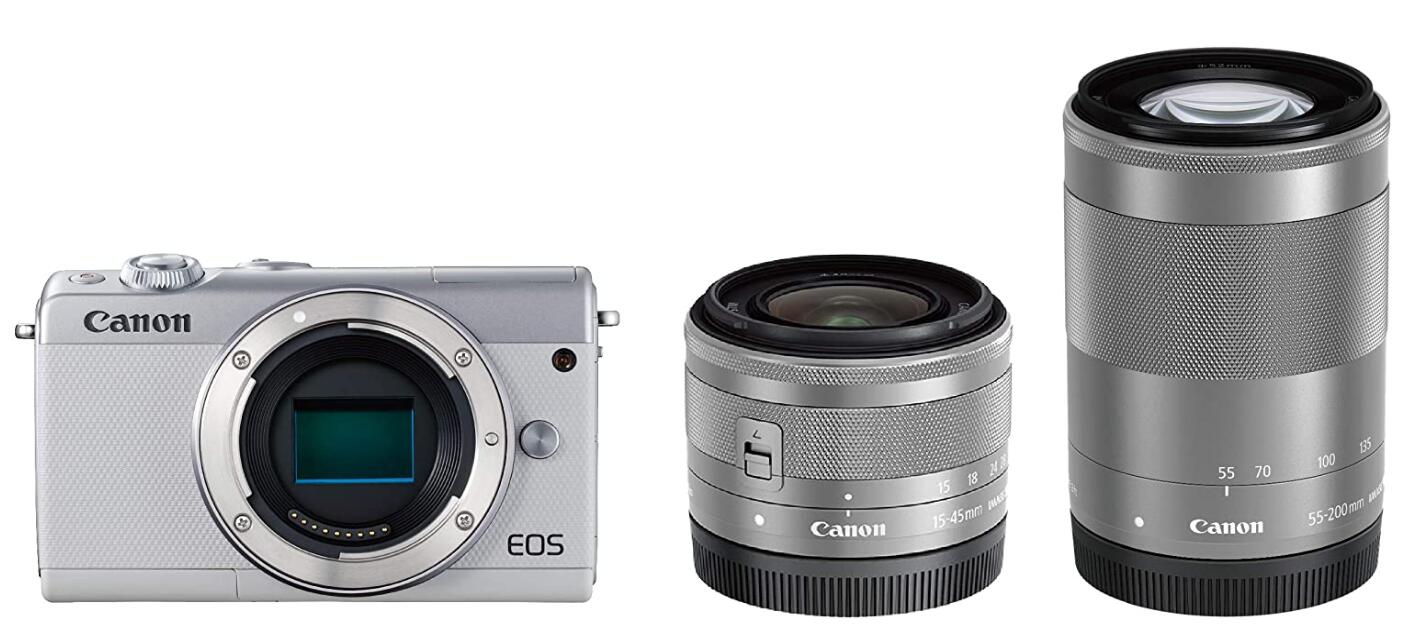 楽天市場】canon ミラーレス一眼カメラ eos m100 ダブルレンズ 楽天市場】canon ミラーレス一眼カメラ eos m100 ダブルレンズ