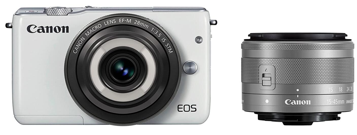 【中古】Canon キヤノン EOS M10 クリエ