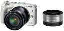 【中古】Canon キヤノン EOS M3 ダブル