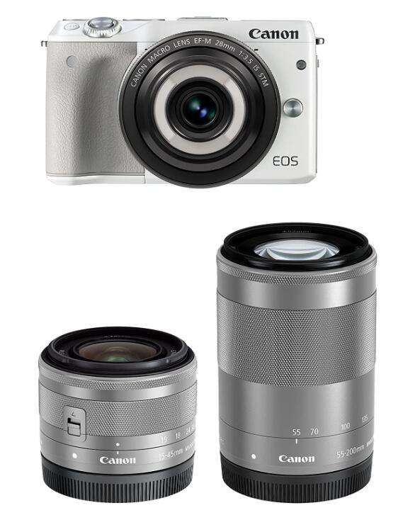 【中古】Canon キヤノン EOS M3 クリエイティブマ