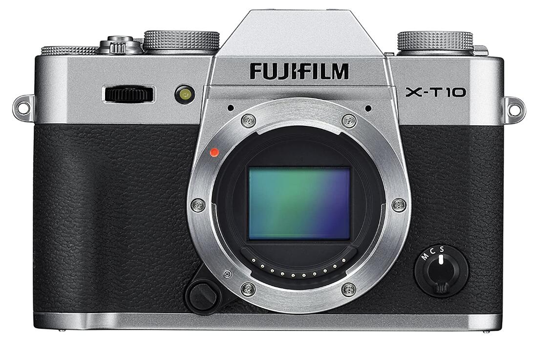 【中古】FUJIFILM フジフイルム X-T10 ボディ シルバー