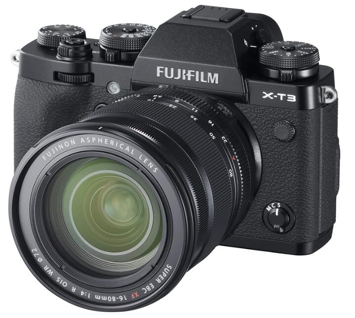 【中古】FUJIFILM フジフイルム X-T3 XF16-80mmレンズキット ブラック