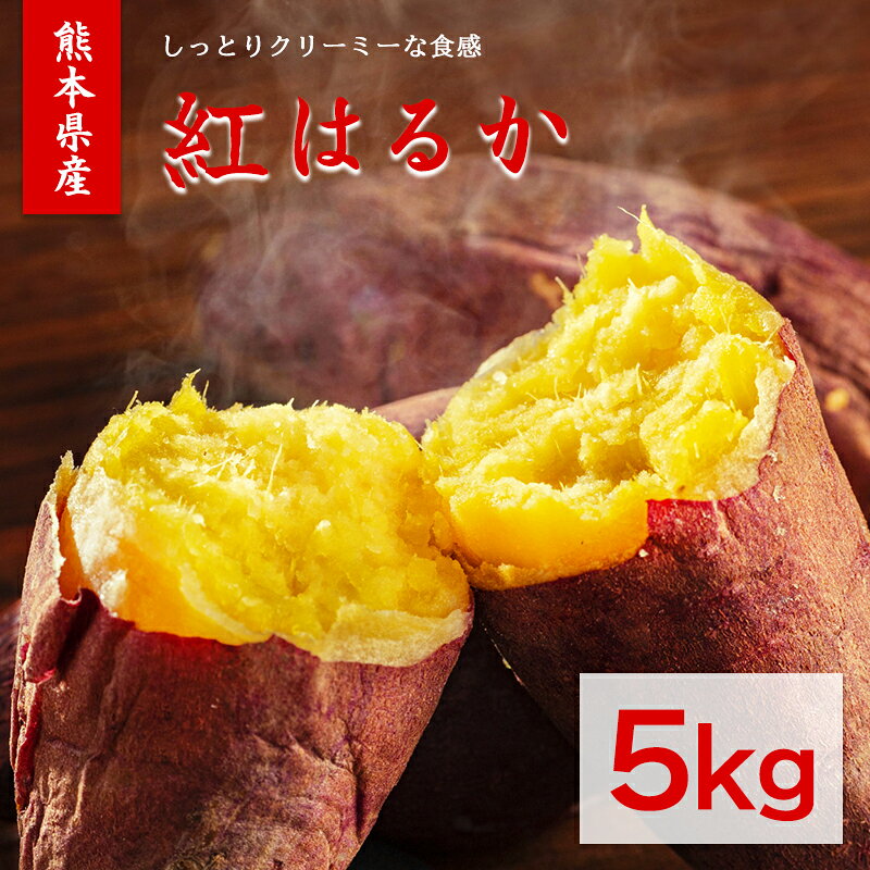 熊本県産紅はるか　5kg　生芋　サイズ混合S～L　熊本県産　岩下農園　熊本県菊陽町産　サツマイモ　さつまいも 秀品 からいも　から芋　芋　生芋　5キロ　※こちらの商品は北海道、沖縄への発送は致しておりません。のサムネイル