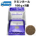 GABAN ギャバン　クミンホール100g×3袋　業務用スパイス　メール便送料無料　インド料理　スパイス　ハーブ　カレー