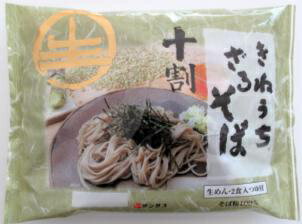 サンサス きねうち生麺 十割ざるそば 20食 (2食×10袋)のサムネイル