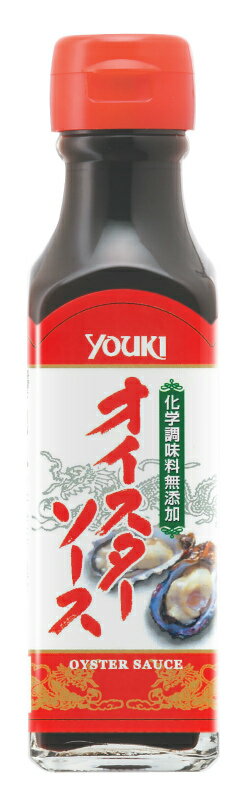 商品情報商品説明コクとうまみを引き出した、化学調味料無添加のオイスターソースです。 用途（例）数種類のカキエキスを使用し、牡蛎本来の旨みを存分に引き出しました。料理に少量加えるだけで旨みとコクが広がります。名称 オイスターソース（調味料）原材料名かきエキス（韓国製造、国内製造）、砂糖、食塩、醸造酢、酵母エキスパウダー／増粘剤（加工デンプン、キサンタン） 賞味期限製造日より2年保存方法直射日光、高温多湿をさせて保存してください。販売者ユユウキ食品株式会社 東京都調布市富士見町1-2-2 栄養成分表示(100g)熱量138kcal たんぱく質5.4g脂質0.1g 炭水化物28.8g食塩相当量12g