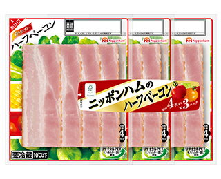 【冷蔵】日本ハム 彩りキッチン ハーフベーコン 30gx3P（90g）