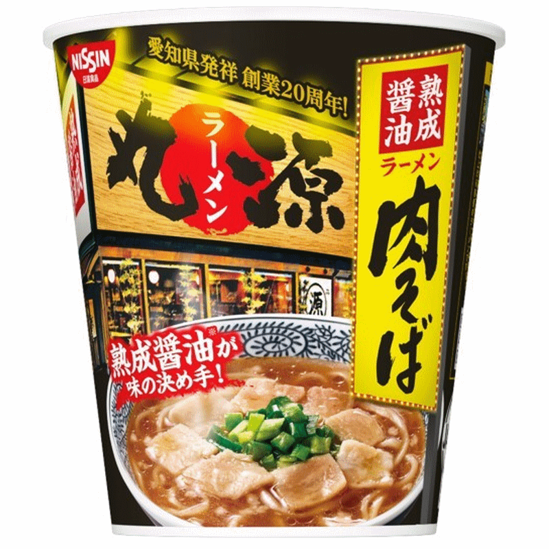 【訳あり】日清 丸源ラーメン 熟成醤油 肉そば 68g×12個【賞味期限2023年12月26日】のサムネイル