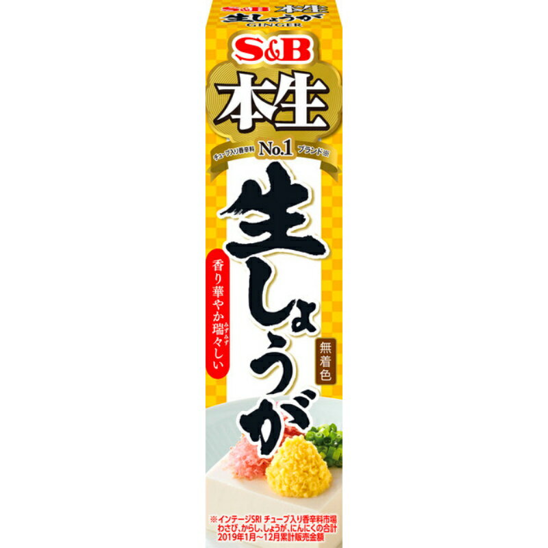 S&B エスビー 本生 生しょうが 40g×10個