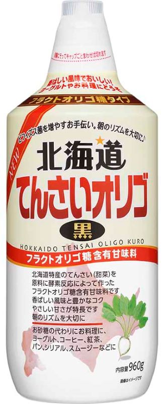 加藤美蜂園サクラ印ハチミツ 北海道てんさいオリゴ黒 960g