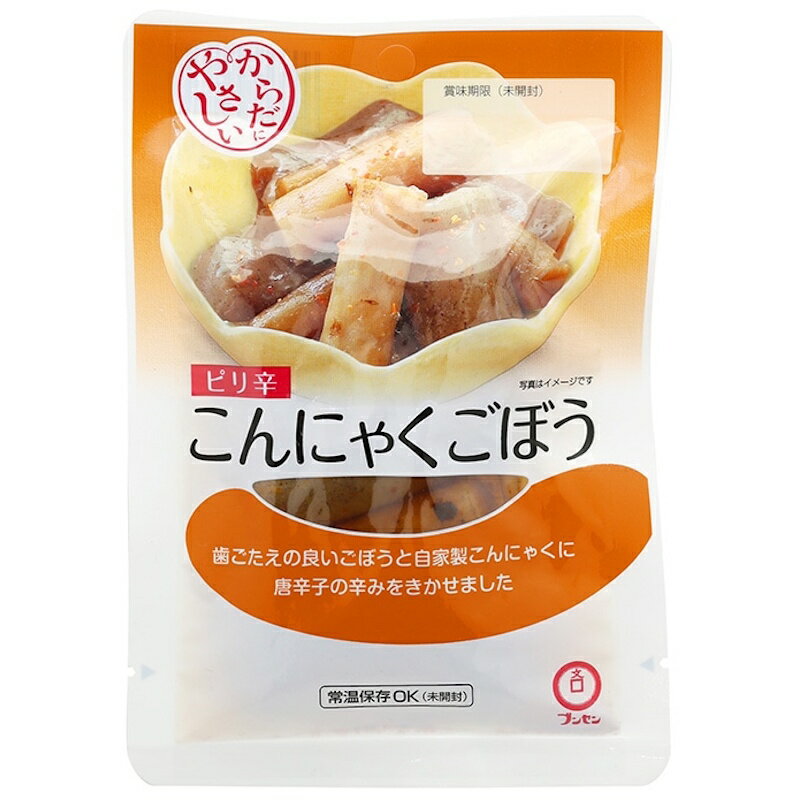 【ブンセン】\からだにやさしい小袋無添加シリーズ/ こんにゃくごぼう 80g×100個(10個×10箱)