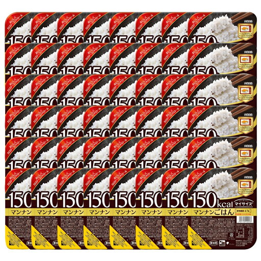 【大塚食品】MY SiZE マイサイズ マンナンごはん 140g×48個 【大塚食品】MY SiZE マイサイズ マンナンごはん 140g×48個