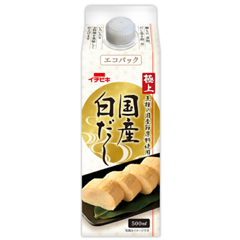 イチビキ 極上国産白だし 500ml×12本