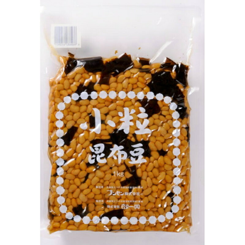 ブンセン 小粒昆布豆 1kg×16個
