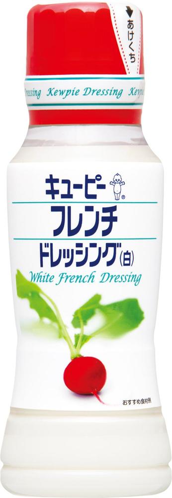 QP キユーピー フレンチドレッシング 白 180ml 24本 (12本×2箱)