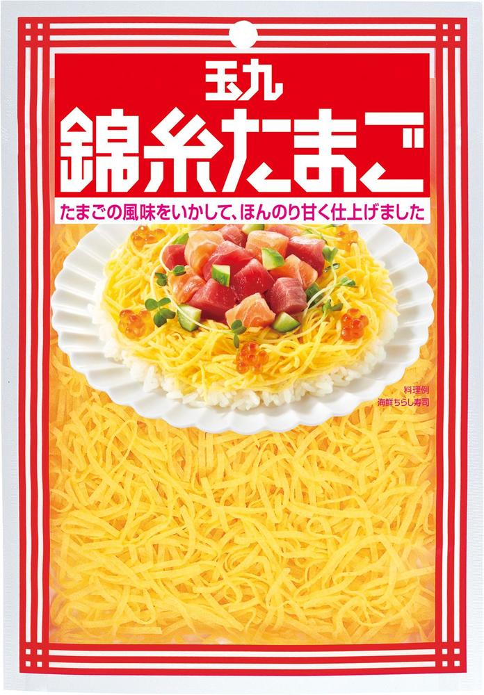 商品情報商品説明たまごの風味をいかして、ほんのり甘く仕上げました。 名称鶏卵加工品原材料名液卵（国内製造）、植物油脂、乾燥卵、砂糖、食塩、乳たん白、チキンパウダー／グリセリン、加工でん粉、ソルビトール、リン酸ナトリウム、カロチノイド色素、（一部に卵・乳成分・鶏肉を含む）保存方法開封前は高温多湿をさけ冷暗所に保存してください。 この商品に含まれるアレルゲン（特定原材料等）卵・乳成分・鶏肉販売者キユーピー株式会社　東京都渋谷区渋谷1-4-13製造所株式会社　山海　島根県松江市八幡町796-40 栄養成分表示(1袋40g)熱量196kcal たんぱく質5.6g脂質12.5g 炭水化物15.3g食塩相当量1.5g