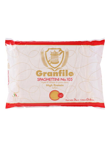 グランフィーロ スパゲッティ ハイプロテイン 1.45mm 3kg×5個 グランフィーロ スパゲッティ ハイプロテイン 1.45mm 3kg×5個