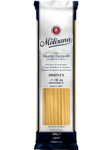 ラ・モリサーナ スパゲッティ 1.93mm 500g×24個 ラ・モリサーナ スパゲッティ 1.93mm 500g×24個
