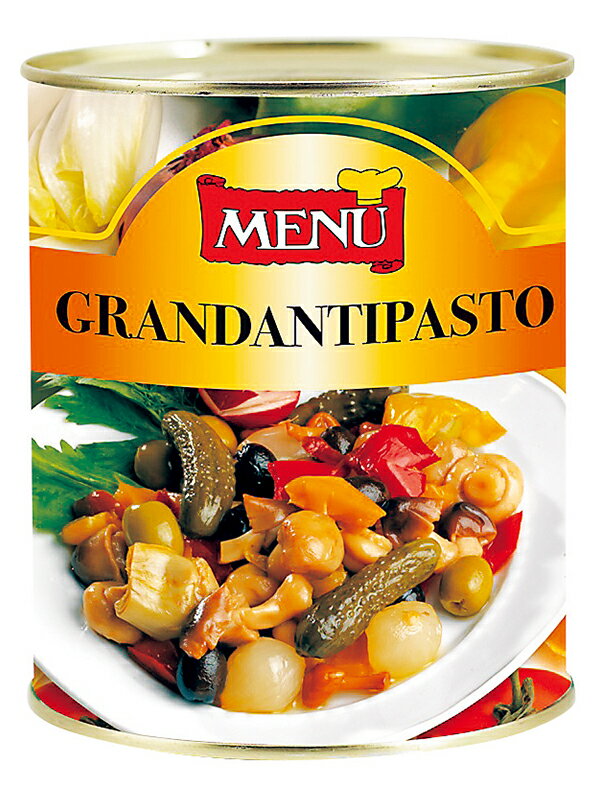メニュー グランドアンティパスト イタリア野菜ミックス 830g×12個