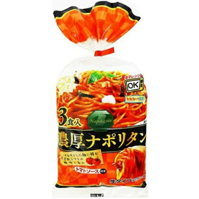 五木食品 濃厚ナポリタン 3食入 483g×12個