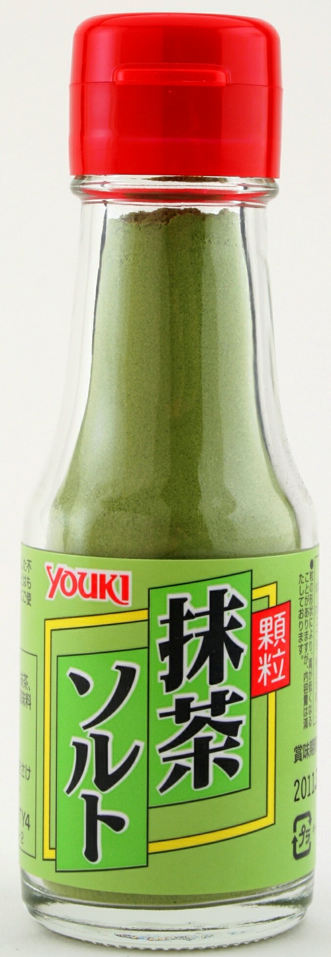 YOUKI&nbsp;全商品(680品) 取り扱い中!商品情報商品名YOUKI ユウキ 抹茶ソルト 55g商品特徴 抹茶の香ばしい風味に旨味を加えた調味料です。天ぷらの漬け塩や和え物の隠し味、お茶漬けおにぎり等によく合います。賞味期限製造日より12ヶ月間セット重量約2kg/セットJANコード@5 ご注意点 ・当商品はご注文をいただいてからメーカーへ発注いたします。当店での在庫期間が少ないので賞味期限は最長のものになります。 ・当商品は終売、リニューアルになる可能性があり、ご注文をいただいた後にお届けができなくなってしまう場合が稀にございます。 その際はご連絡させていただきますので、ご了承ください。・賞味期限情報は製造日を含んだ期間です。