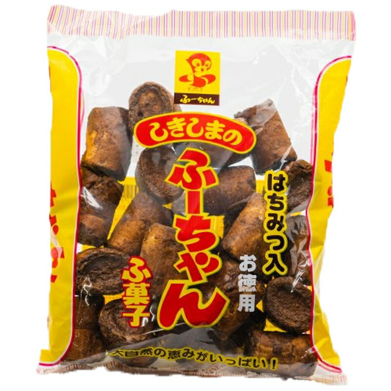 敷島製粉 ふーちゃん 麩菓子 黒糖味 135g×20袋