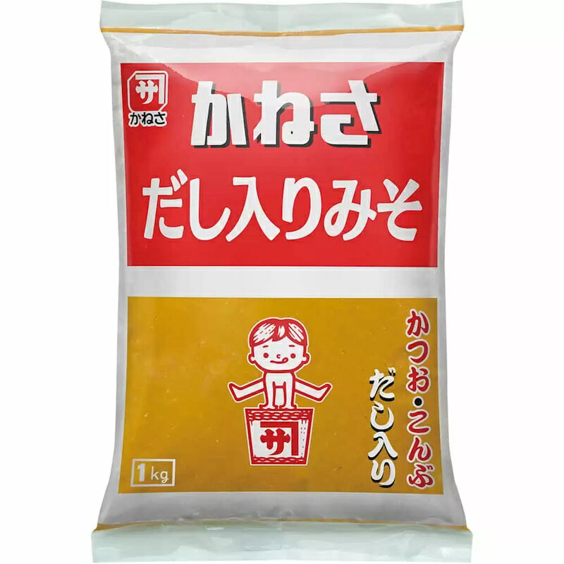 【marukome】マルコメ かねさ だし入りみそ 1kg×10個