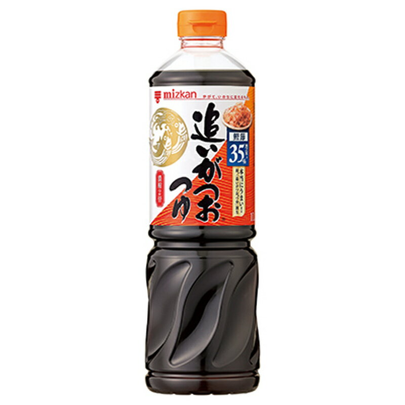 ミツカン 追いがつおつゆ2倍 1L×12 (12×1箱) ミツカン 市販用