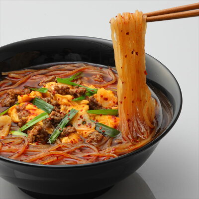 くまの中谷商店 サンサス きねうち麺 辛麺 2食入り 画像3