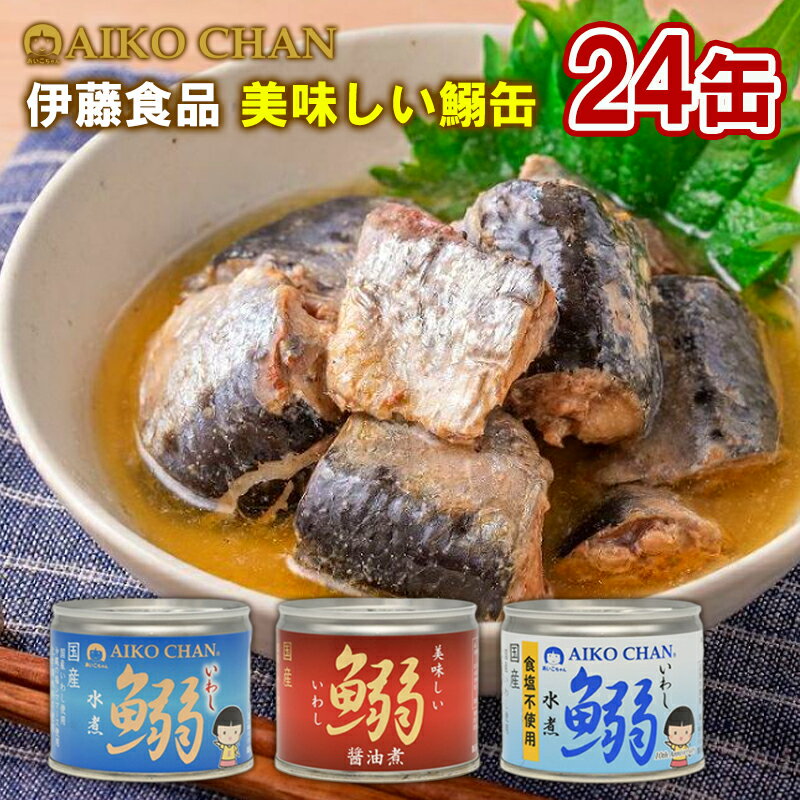 伊藤食品 美味しい 鰯缶 選べる 24個