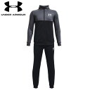 under_armour/アンダーアーマー トレーニング トラックスーツ [1373978-001 UAカラーブロックニットトラックスーツ] BOYS_ジュニア_ジャージ_セットアップ_トラックスーツ_上下セット/2023FW 【ネコポス不可】