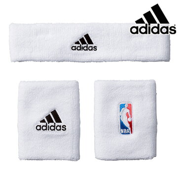 adidas/アディダス バスケットボール アクセサリ 【[to555-g87965 NBA_リストバンド＆ヘッドバンドセット]【ネコポス対応】