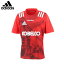 adidas/アディダス ラグビー トップス [goq47-fk0784 KOBELCOSTEELERSJERSEY] Tシャツ_神戸製鋼コベルコスティーラーズ_半袖 【ネコポス可】