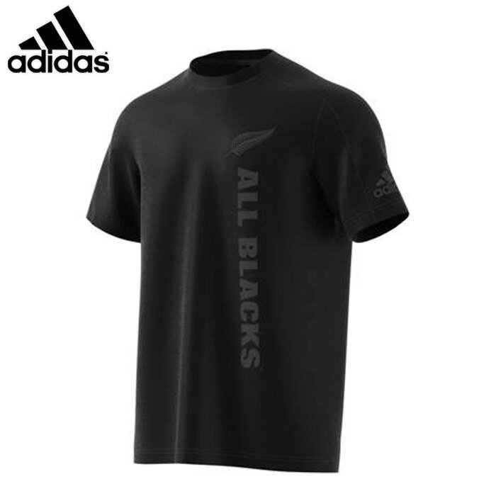 【期間限定値下げ】adidas/アディダス ラグビー トップス [irj40-fs0706 オールブラックスGRAPHIC_Tシャツ] Tシャツ_オールブラックス 【ネコポス対応】