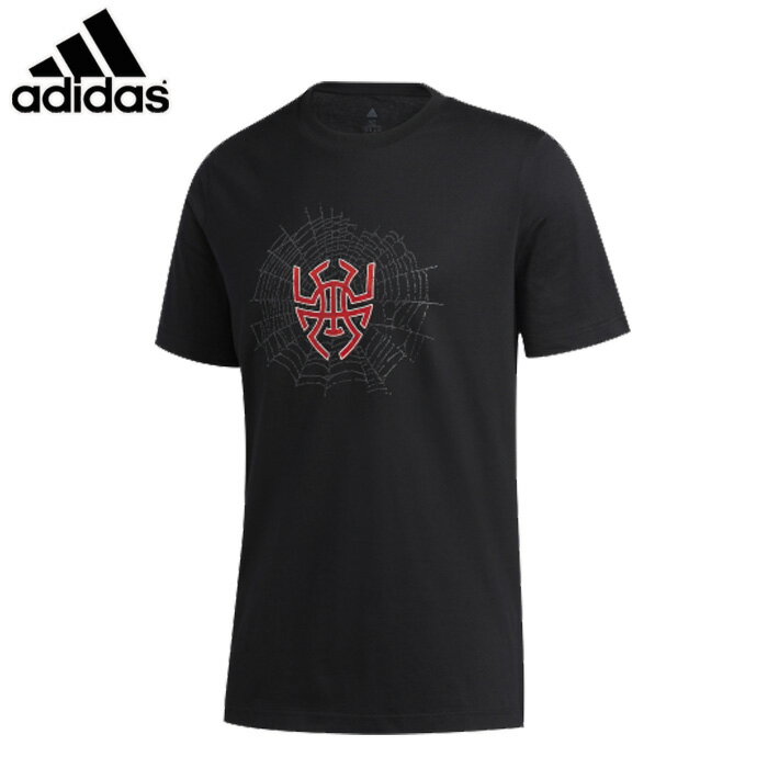 adidas/アディダス バスケットボール トップス [ixj65-ge4126 DONOVAN_LOGO_Tシャツ] Tシャツ_プラシャツ_ドノバンミッチェル 【ネコポス対応】