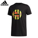 adidas/アディダス バスケットボール トップス gur10-fm4789 サマーハーデン半袖Tシャツ_SummerHardenTee ジェームスハーデン_Tシャツ 【ネコポス対応】