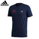 adidas/アディダス サッカー/フットサル トップス ihw83-fq7639 翼フランス代表半袖Tシャツ_TsubasaFranceTee Tシャツ_翼_フランス代表/2020SS 【ネコポス対応】