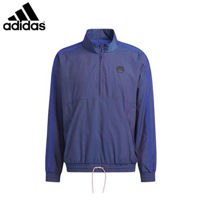 adidas/アディダス バスケットボール トップス [emb82-gv4673 ハーデンクォータージップシャツ] ジェームズ・ハーデン_ハーフジップ_James・Harden【ネコポス不可能】
