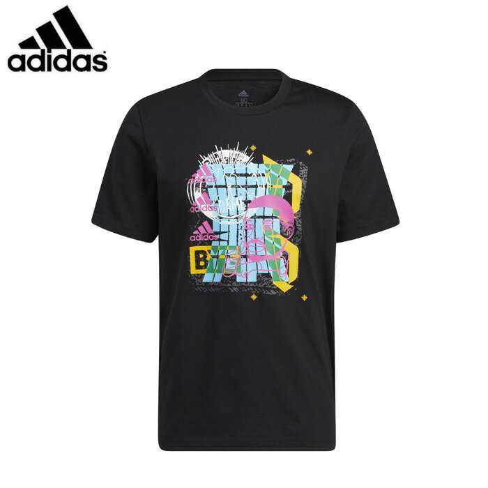 adidas/アディダス バスケットボール トップス [a9175-gp3432 DAMEAVATARBYETシャツ] プラクティスシャツ_プラシャツ_半袖_Tシャツ_NBA_ダミアンリラード2021SS 【ネコポス対応】