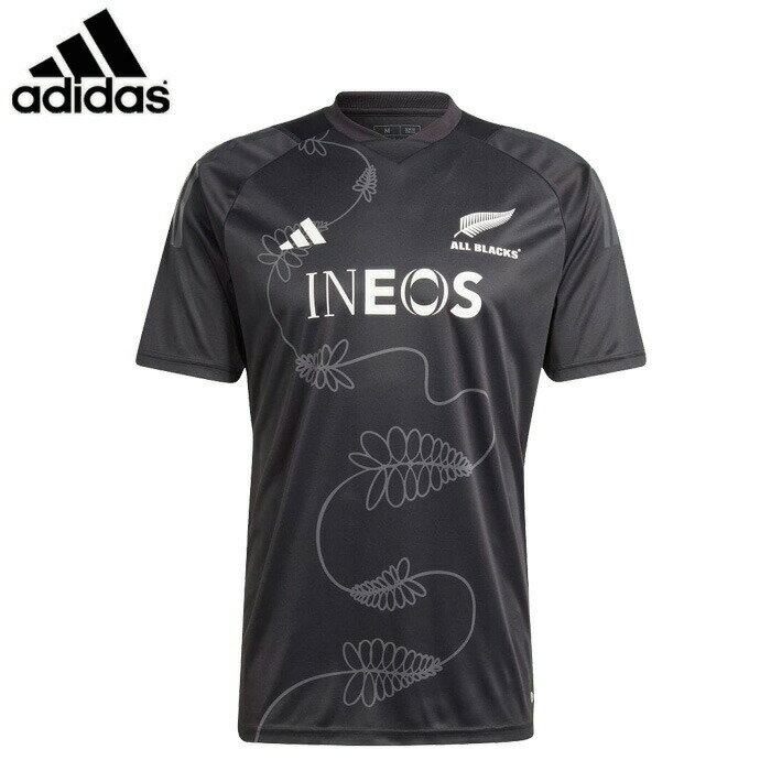 adidas/アディダス ラグビー トップス [ndu61-hz4506 オールブラックスラグビーパフォーマンスTシャツ] Tシャツ_オー…