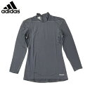 adidas/アディダス トレーニング トップス [s27177-gry MI_TF_MOCK_W] インナー_ハイネック_トレーニング 【ネコポス可】