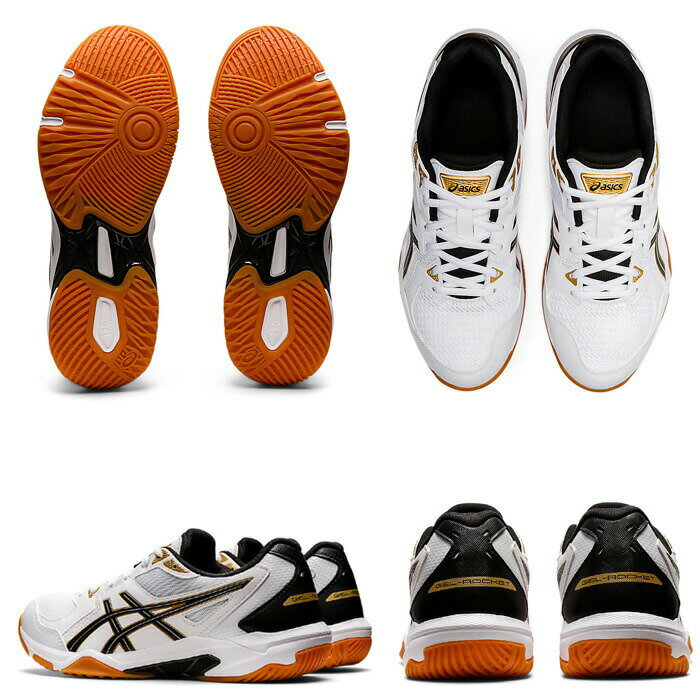 asics/アシックス バレーボール バレーボールシューズ [1073a047-101 GELROCKET10] 体育館シューズ_室内履き_ローカット 【ネコポス不可能】